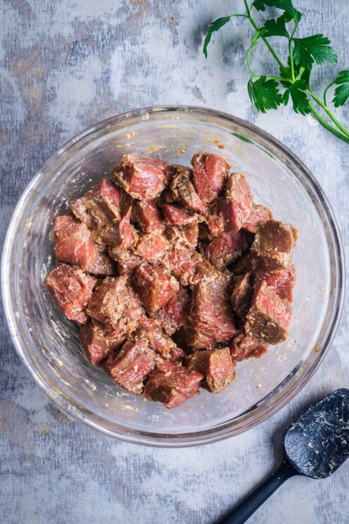 Marinated Beef Cubes